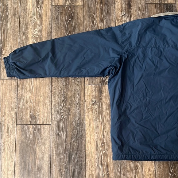 VTG Columbia Full Zip Fleece Lined Nylon Jacket Mens Size 2XL Blue Zip Pockets - Picture 7 of 16